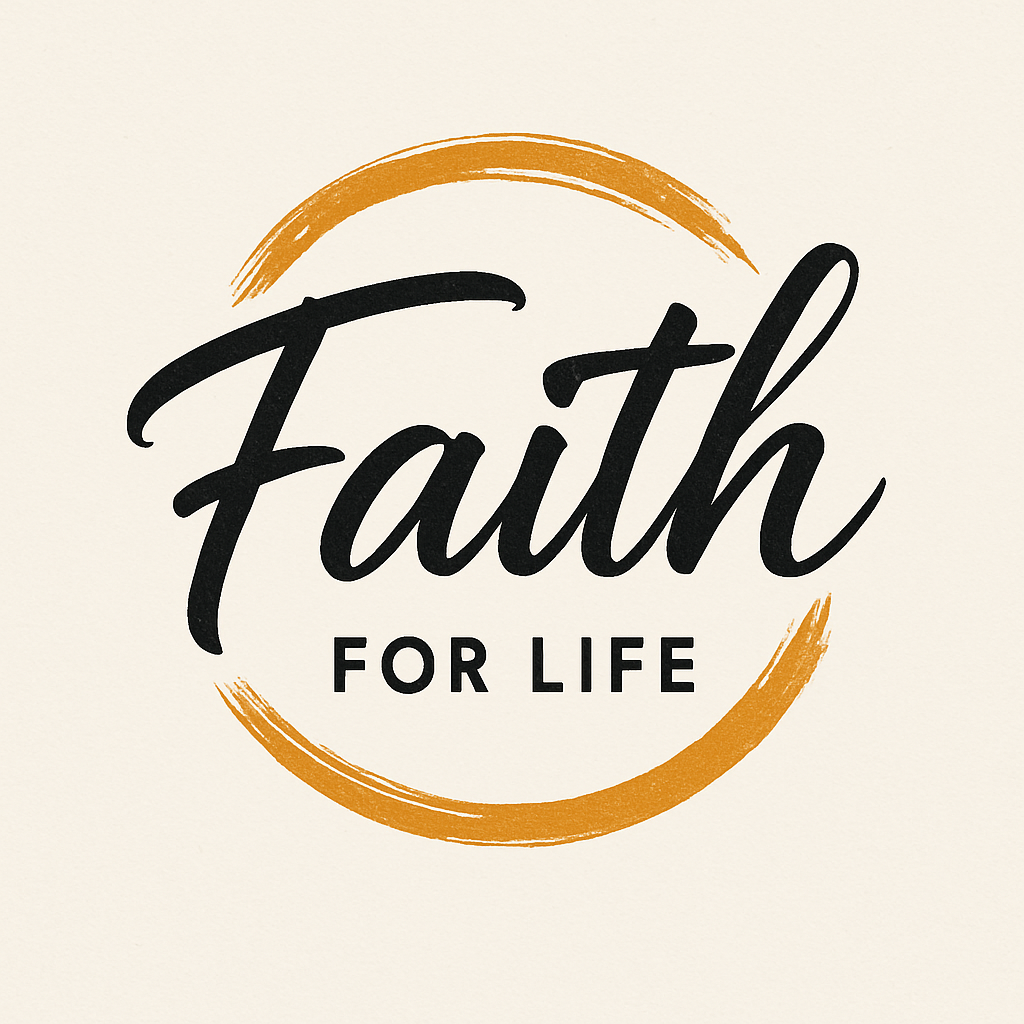 Faith for Life Logo - White